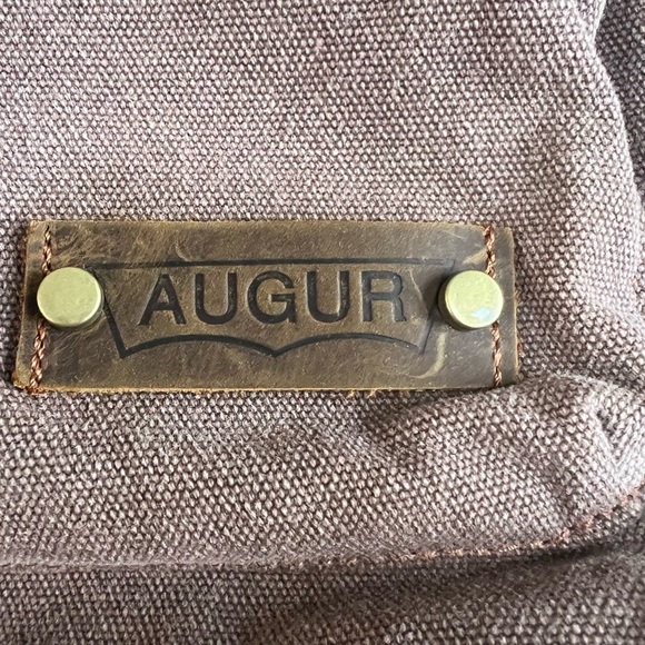 AUGUR Messenger Bag Canvas Shoulder Bag Crossbody Bag Shortrip Travel Bag - Picture 5 of 8